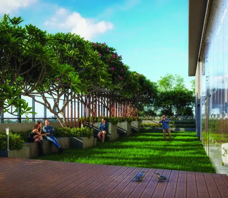 Garden Seating Area
